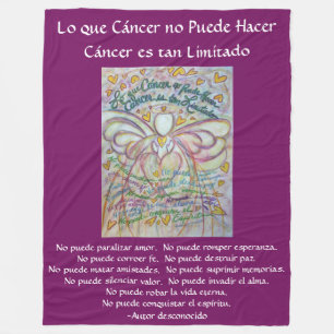 Lo que cáncer no Puede Hacer Angel Chemo Blankets