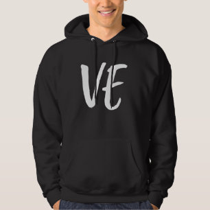 LO VE Love Matching Couple Husband Wife Valentine' Hoodie