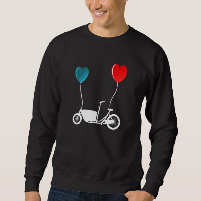 Load Bike Load Bike Bicycle Courier Sweatshirt (Front)