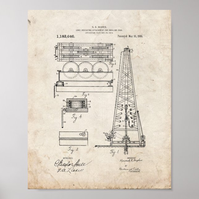 Load-indicating Attach For Drilling Rigs Patent - Poster (Front)