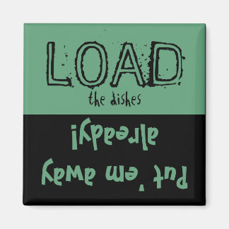 Load Unload FUNNY! Dishwasher Magnet