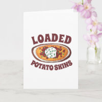Loaded Potato Skins Snack Food Appetizer Bacon