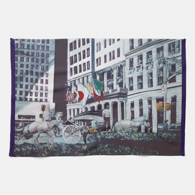 Loaded with Personal Imagery Tea Towel (Horizontal)