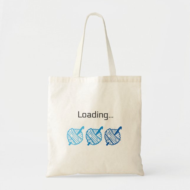Loading Crochet Budget Tote (Front)