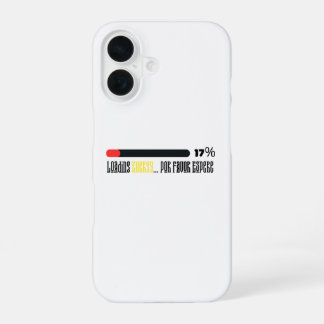 Loading Energy… Por Favour Espere Hispanic Heritag iPhone 16 Case
