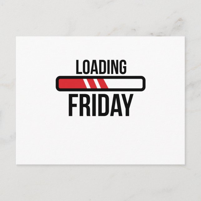 Loading Friday Postcard (Front)