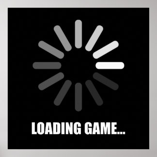 Loading game poster