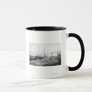 Loading Lumber in General Hubbard Ship Mug