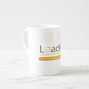 Loading - Success Starts With a Step Bone China Mug