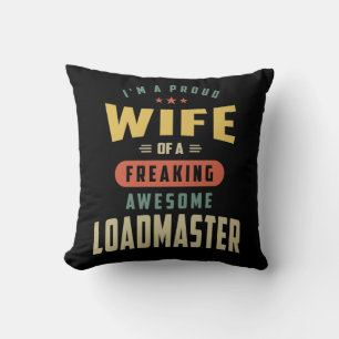 Loadmaster Job Title Gift Cushion
