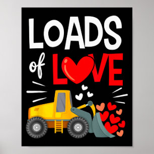 Loads Of Love Clothing Gift For Him Her Valentine  Poster