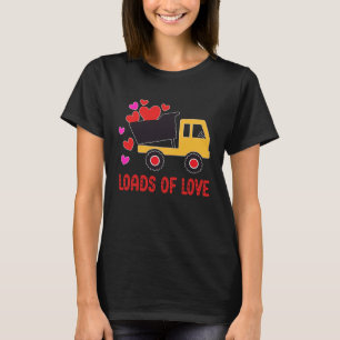 loads of love Toddler  truck Valentine's day for k T-Shirt