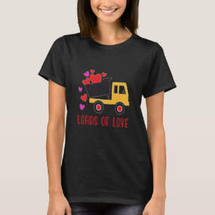 loads of love Toddler truck Valentine's day for ki T-Shirt