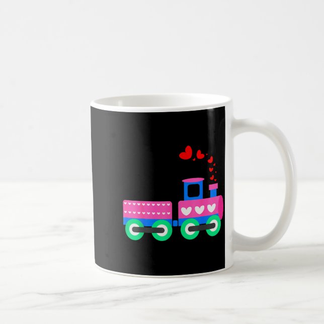 Loads Of Love Train Valentine Day - Train Operator Coffee Mug (Right)