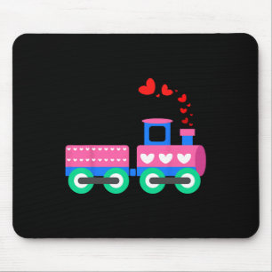 Loads Of Love Train Valentine Day - Train Operator Mouse Pad