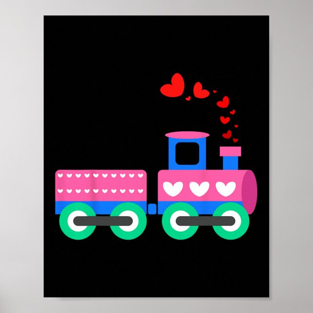 Loads Of Love Train Valentine Day - Train Operator Poster (Front)