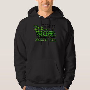 Loads Of Luck Buffalo Plaid Truck Shamrock St Patr Hoodie
