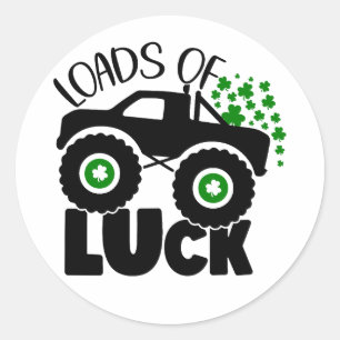 Loads of Luck 🍀✨ Classic Round Sticker