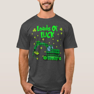 Loads Of Luck Funny Truck Shamrock Saint Patricks T-Shirt