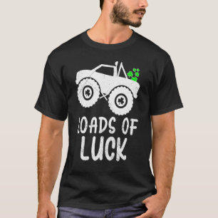 Loads Of Luck Monster Truck Tee Cute St Patrick's 