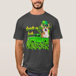 Loads Of Luck Truck Corgi St Patricks Day, Corgi L T-Shirt