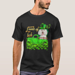 Loads Of Luck Truck Poodle St Patrick's Day T-Shirt