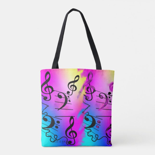 Loads of Music Tote Bag (Back)