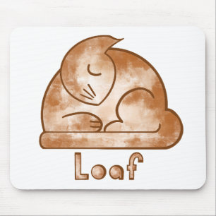 Loaf Cat Mouse Pad