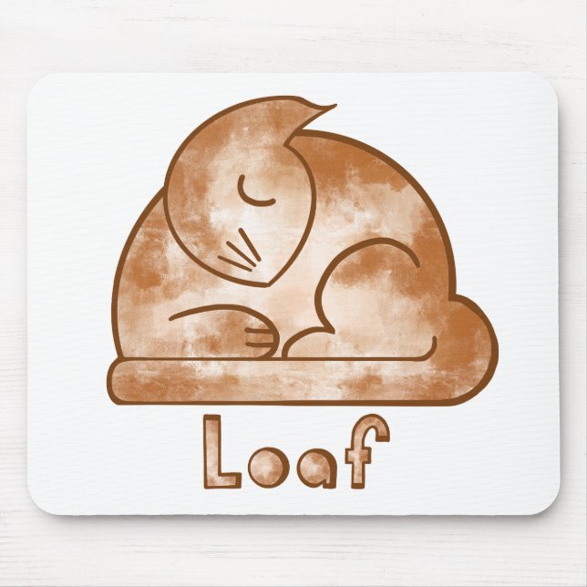 Loaf Cat Mouse Pad (Front)