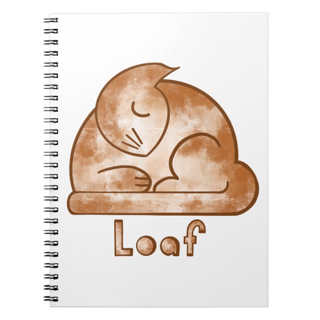 Loaf Cat Notebook (Front)