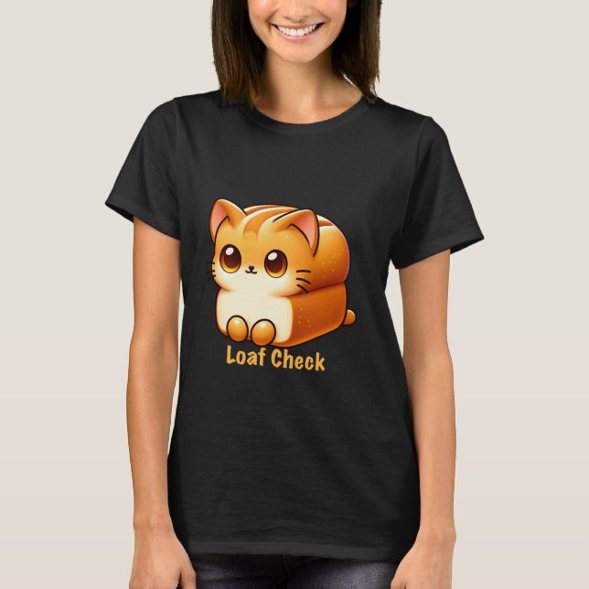 Loaf Check Cat T-Shirt (Front)