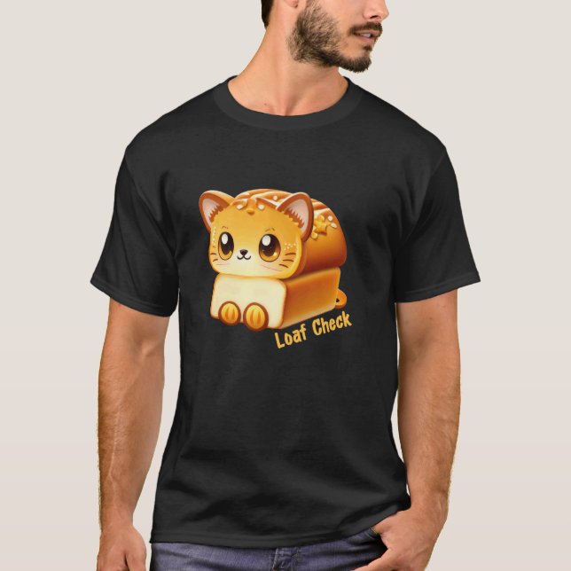 Loaf Check Cat T-Shirt (Front)