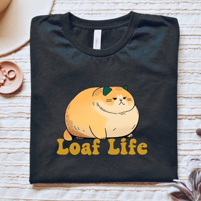 Loaf Lift Fat Cat Funny T-Shirt (Creator Uploaded)