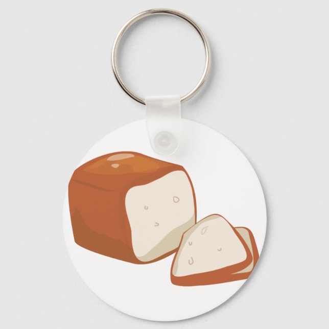 Loaf of Bread Key Ring (Front)