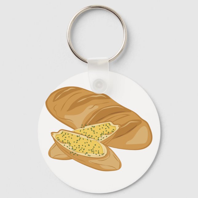Loaf Of Bread Key Ring (Front)