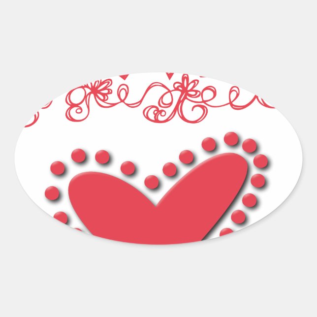 loaf oval sticker (Front)