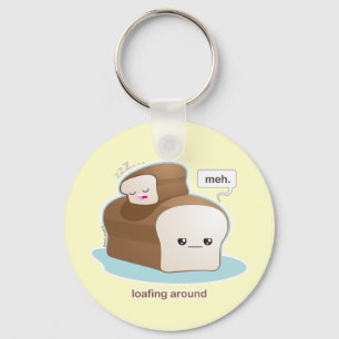 Loafing Around Key Ring