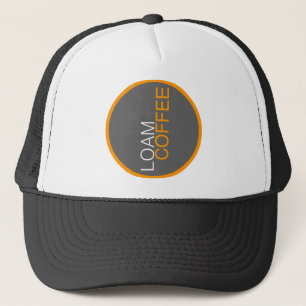 Loam Coffee Trucker Hat - b/w