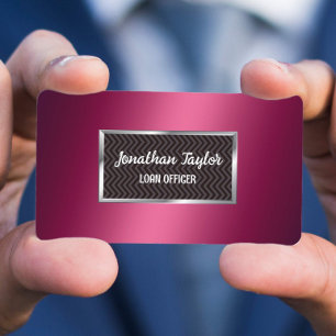 Loan Officer Business Card