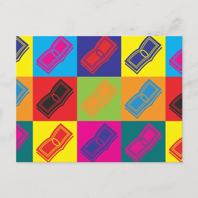 Loans Pop Art Postcard (Front)