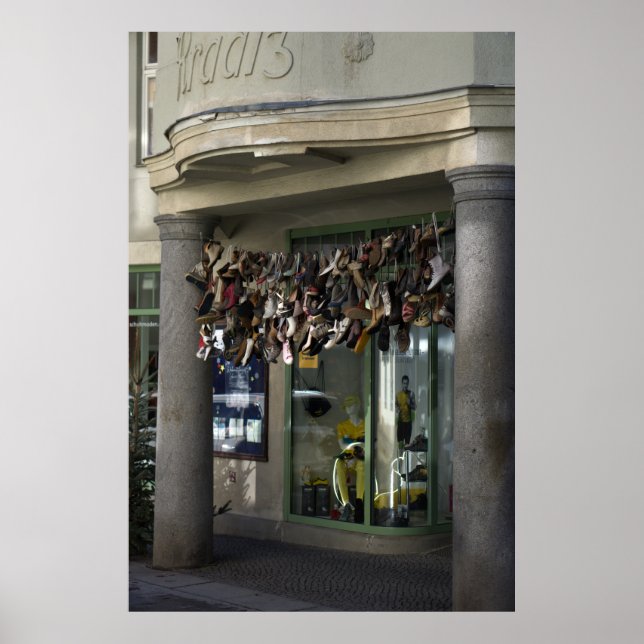 Lobau's Secret: A Unique German Sport Shop Poster (Front)