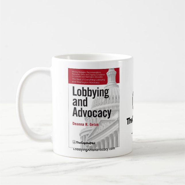 Lobbying and Advocacy mug (Left)