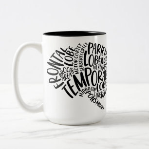 Lobes of the Brain Mug