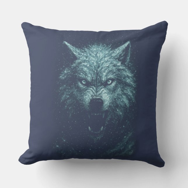 Lobo de nieve cushion (Front)