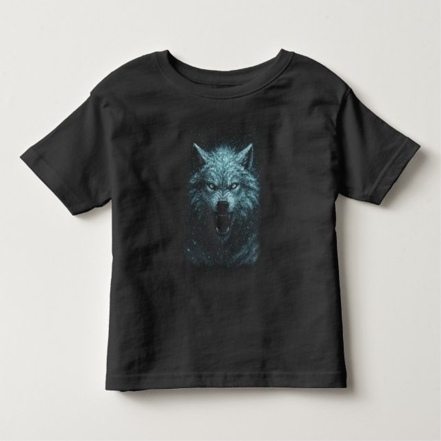 Lobo de nieve toddler T-Shirt (Front)