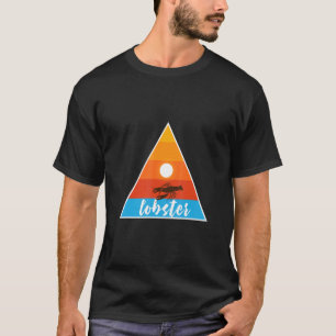 Lobster Animal Triangle Nature With Sun T-Shirt