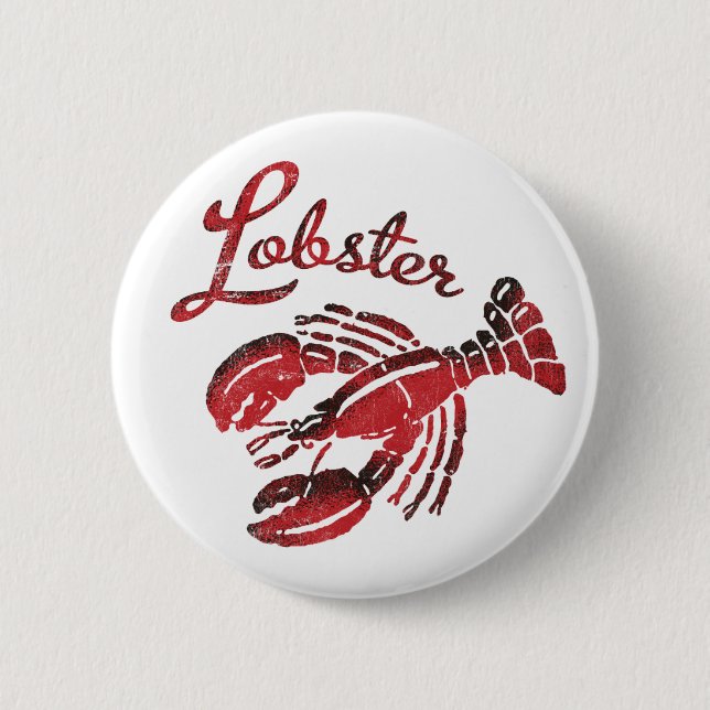 Lobster Anyone? 6 Cm Round Badge (Front)