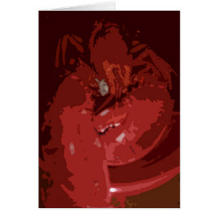 Lobster Art Card