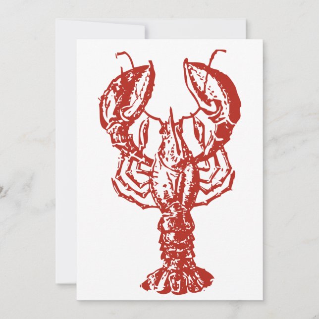 Lobster Art, King of Seafood Gifts (Front)