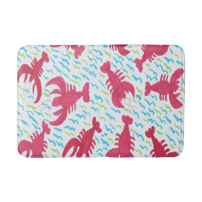 Lobster Bay Bath Mat (Front)